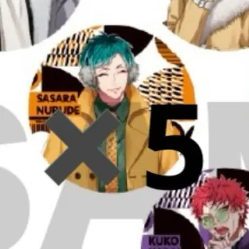 시로가네 사사라 히프노시스 마이크 캔뱃지 ew04 5개