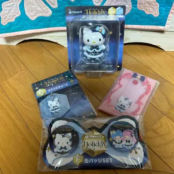 산리오 캐릭터즈 Happy 복권 피규어 아크릴 참 키티