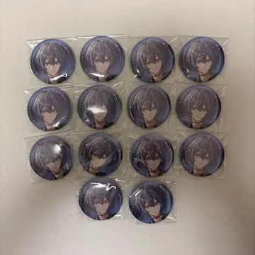 니지산지 코야나기 로우 캔뱃지 14점