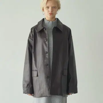 Happy John 가죽 자켓 브라운