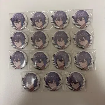 니지산지 코야나기 로우 캔뱃지 15개