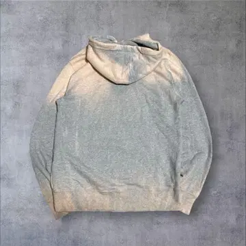 귀 페이드 & 보로/Champion 그레이 후드 부착 후드티