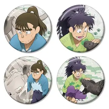 닌타마 란타로 토부 동물공원 글리터 캔뱃지 6학년 로조