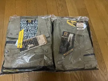 글래디에이터 스트레치 코드 피케 자켓 카고 팬츠 L 사이즈