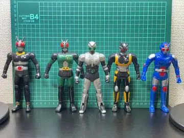 가면라이더 피규어 5체 세트