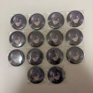 니지산지 코야나기 로우 캔뱃지 14개