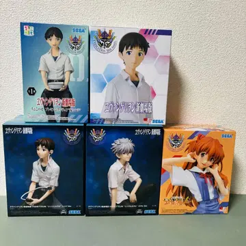 에반게리온 피규어 5종 세트