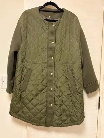 벨루나 퀼팅 코트 LL