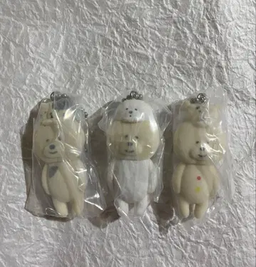 나리키리 비숑 프리제 Capsule flockies 3체 세트 참