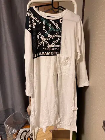 Ground Y 긴팔 롱 T셔츠 3/GR-T24-809