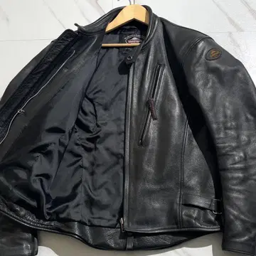 [ 새상품급/LL ] KUSHITANI 쿠시타니 라이더 자켓 카우 가죽