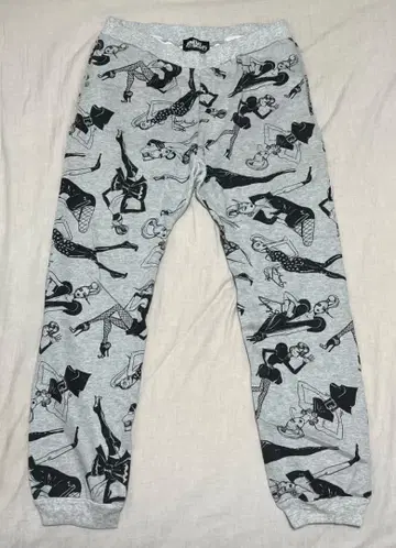 JEREMY SCOTT 제레미 스콧 그레이 스웨트 팬츠