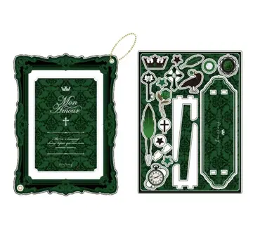 Fukuya 고딕 아크릴 프레임 그린(대)