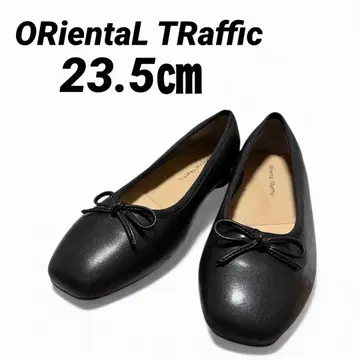 미사용 oriental traffic 점프 가능한 펌프스 신발 37 블랙