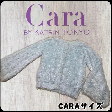 CARA By KATRINTOKYO 페더 니트 가디건 Cara 사이즈