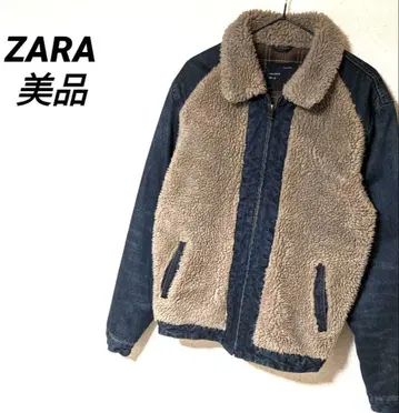ZARA 보아 블루종 새상품급 G 자켓 데님 자켓 곰