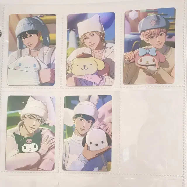 플레이브 플뿌포카앨범 캐릭터포카 드볼세트