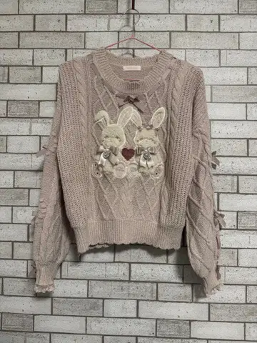 LIZLISA TwinBunnies 니트 토끼