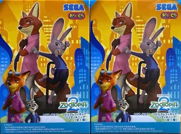 주토피아 2 ACT/CUT 프리미엄 피규어 주디&닉 2개 세트