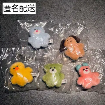 mojojojo 봉제 인형 마스코트 전 5종 컴플리트 세트