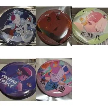 Ado 5th pop up 캔뱃지 우타 세트 원피스 5개