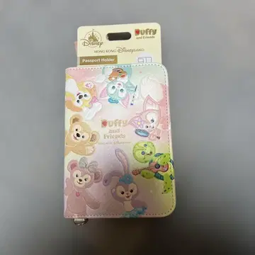 홍콩 디즈니랜드 더피 프렌즈 여권 홀더 미사용 새상품