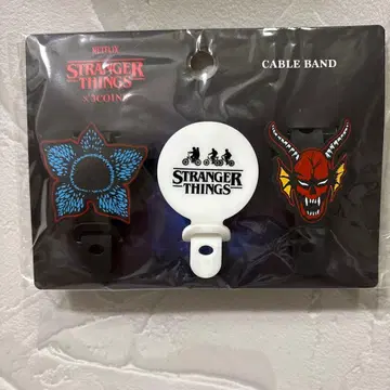 Stranger Things 쓰리코인즈 케이블 밴딩 3개 세트