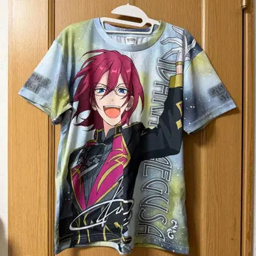 앙상블 스타즈 풀 그래픽 T셔츠 사에구사 이바라