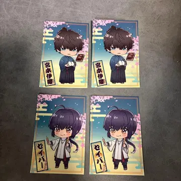 FATE 사무라이 렘넌트 카드 세이버 이오리 4장 세트