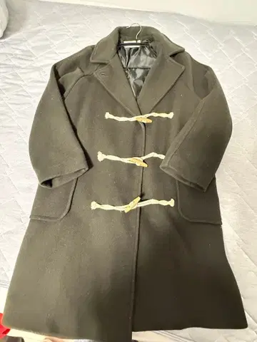 다크 그린 더플 코트 사이즈 F