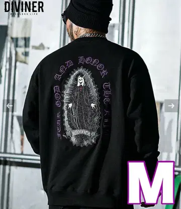 DIVINER 디바이너 Grim Reaper Sweat M
