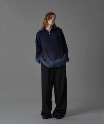 ONCILY 하프 지퍼 니트