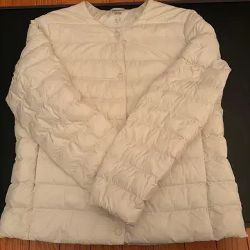 유니클로 PUFFTECH 노카라 다운 자켓 사이즈 XL