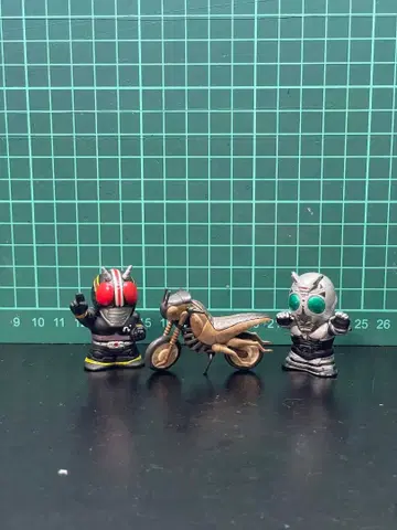 가면라이더 BLACK 섀도우문 배틀 호퍼 손가락 인형 세트