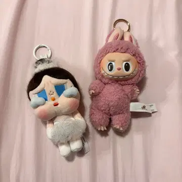 Pop Mart Labubu 마카롱 crybaby 발레리나 세트