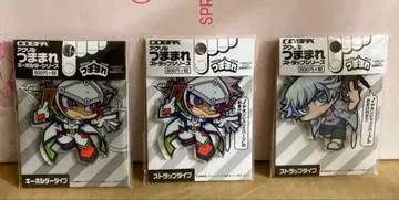 유희왕 VRAINS 코우가미 료켄 쭙쭙 아크릴 키링, 스트랩 세트