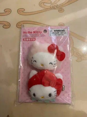 헬로키티 헤어 클립