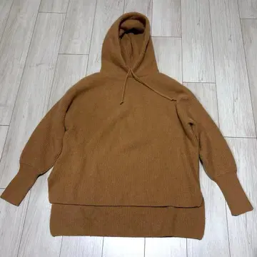 BATONER 바토너 폭스 니트 후드티 [소재 택 없음]