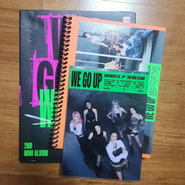 [판매] 베이비몬스터 We Go Up 앨범 3종 세트(개봉/포카X)