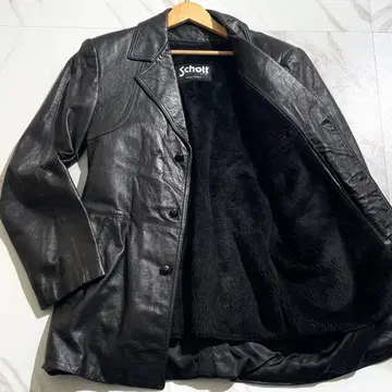 [ 새상품급/라이너 ] SCHOTT 샷 가죽 자켓 USA 블랙 천연 가죽