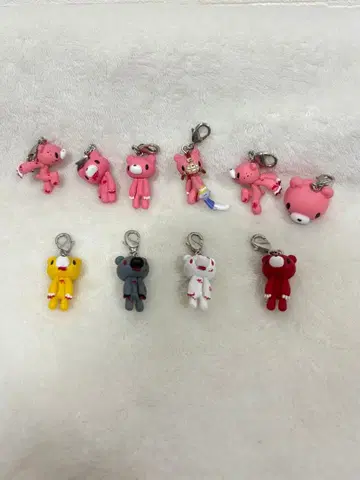 그루미 ZipperPulls 키링 지퍼 참 10개