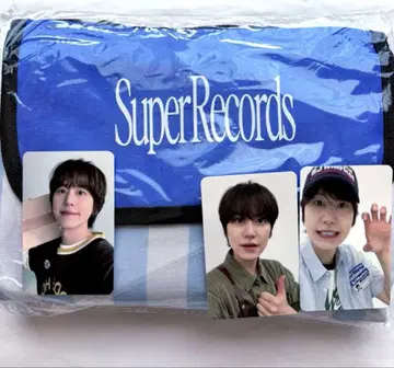 슈퍼주니어 20주년 전시회 피크닉 매트+트레이딩 카드 규현
