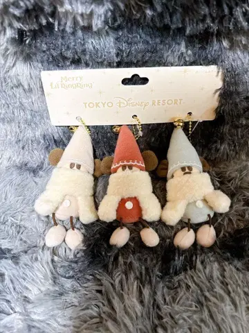 [ 새상품/미사용 ] 릴린링 봉제 인형 참 크리스마스 3종 세트