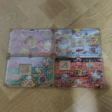 울트라 괴수 카드 보이 미로 게임 퍼즐 울트라맨 4개 세트