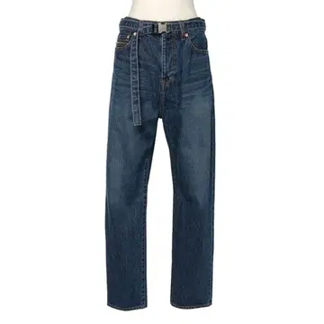 [ 새상품급 ] Sacai 벨데드 데님 인디고 사이즈 2 SCW209