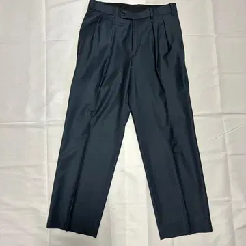 EDIFICE 에디피스 블루 그레이 2턱 슬랙스 사이즈 M