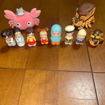 새상품급 스튜디오 지브리 이웃집 토토로 손가락 인형 세트