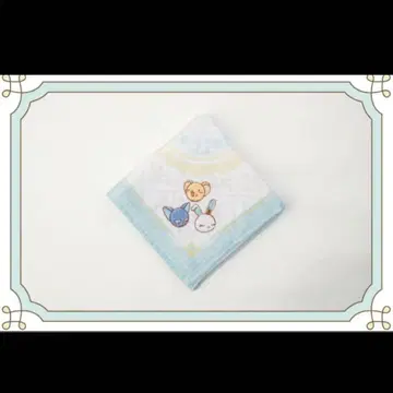 카드캡터 사쿠라 사쿠라&토모요의 티 파티 자수 미니 손수건