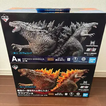 고질라 vs 콩 제일복권 고질라 피규어 A상 라스트원상