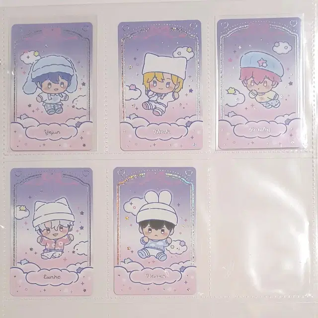 플레이브 플뿌포카앨범 캐릭터포카 세트